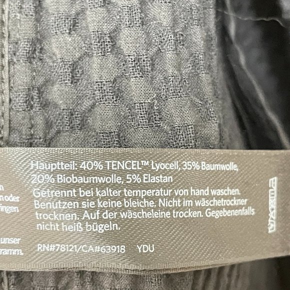 Eileen Fisher Tencel & Organic Cotton Honeycomb Shaped Jacket sz S - Picture 14 of 16